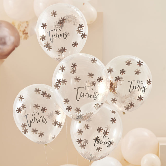 Balony Twins 30cm 5szt