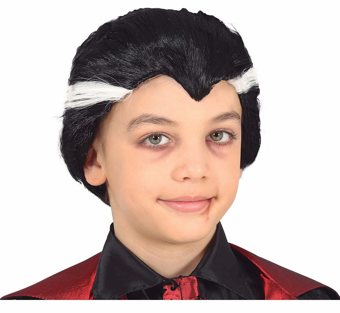 Czarna peruka Dracula Child