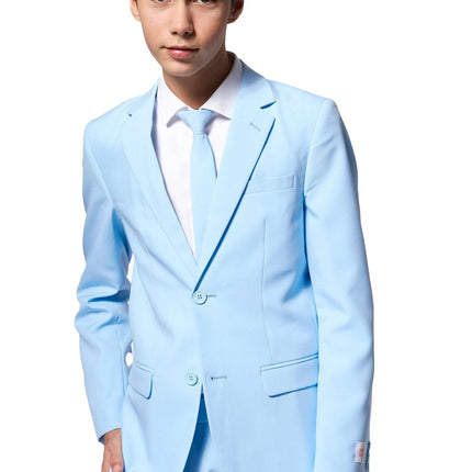 Jasnoniebieski garnitur chłopięcy dla nastolatków <tc>OppoSuits</tc>