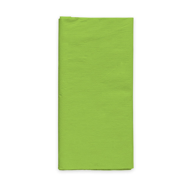 Papierowy obrus w kolorze limonkowej zieleni 1,8 m