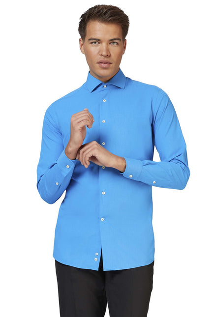 Niebieska koszula męska <tc>OppoSuits</tc>