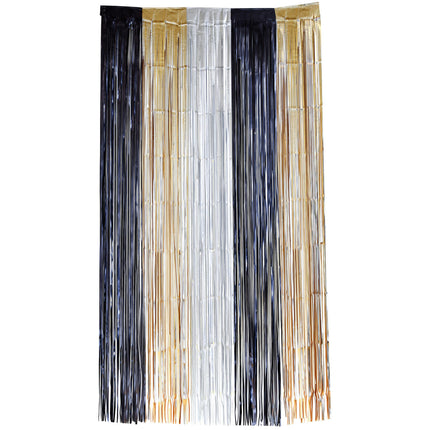Kurtyna drzwiowa Black Gold Silver 2m
