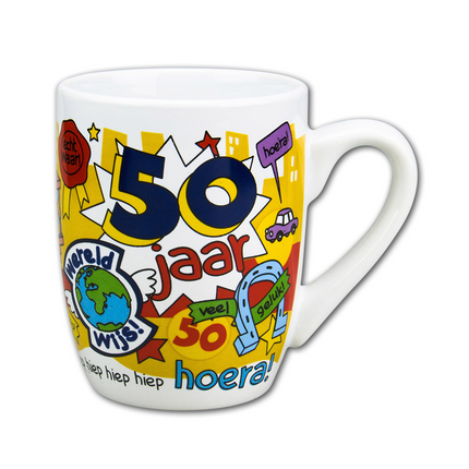 Kubek 50 Years Man 12cm