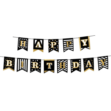 Chusta listowa Happy Birthday