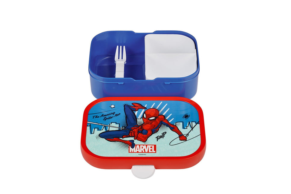 Zestaw obiadowy Campus Butelka do picia + Lunchbox Spiderman