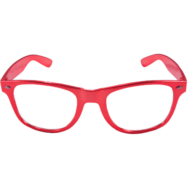 Okulary Metallic Red