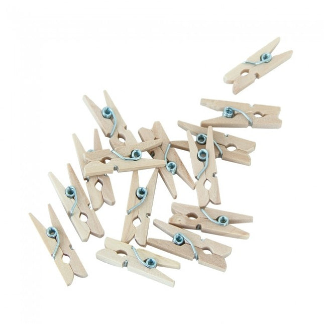 Mini kołki drewniane 24szt