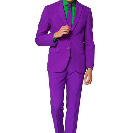 Fioletowy garnitur męski <tc>OppoSuits</tc>