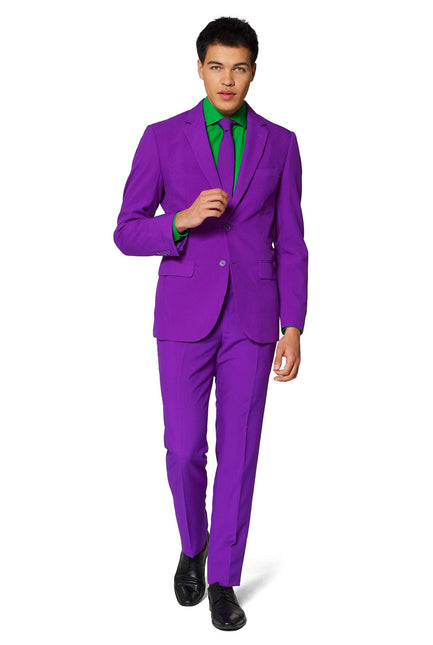 Fioletowy garnitur męski <tc>OppoSuits</tc>