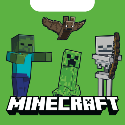 Woreczki do dzielenia się Minecraft 4 szt.