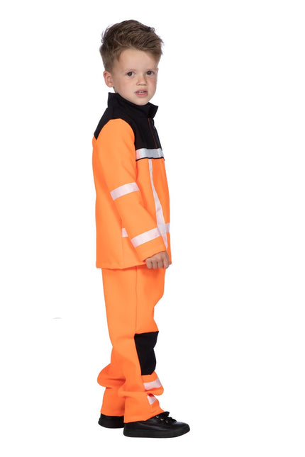 Kostium robotnika drogowego dla chłopca