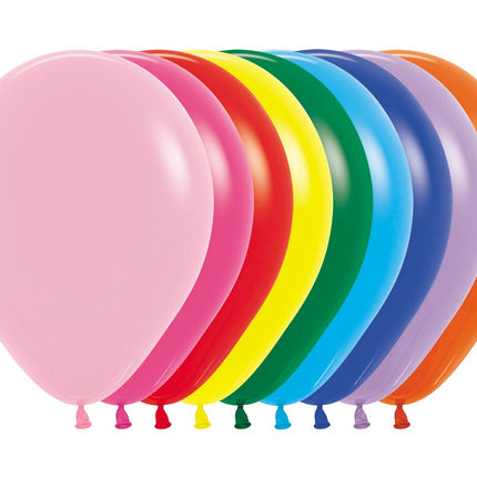 Balony Fashion Mix 25cm 100szt