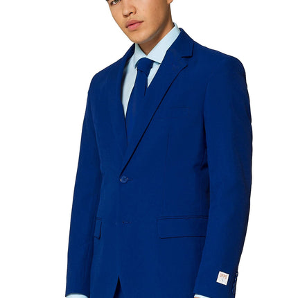 Granatowy garnitur męski <tc>OppoSuits</tc>