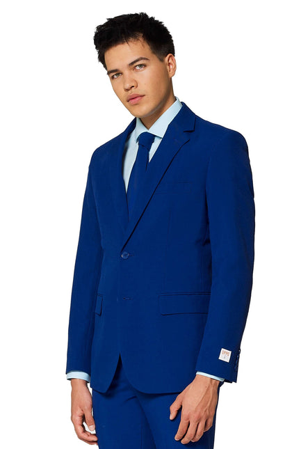 Granatowy garnitur męski <tc>OppoSuits</tc>
