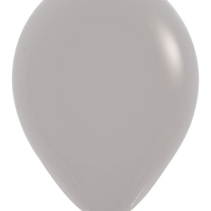 Balony szare 30cm 50szt