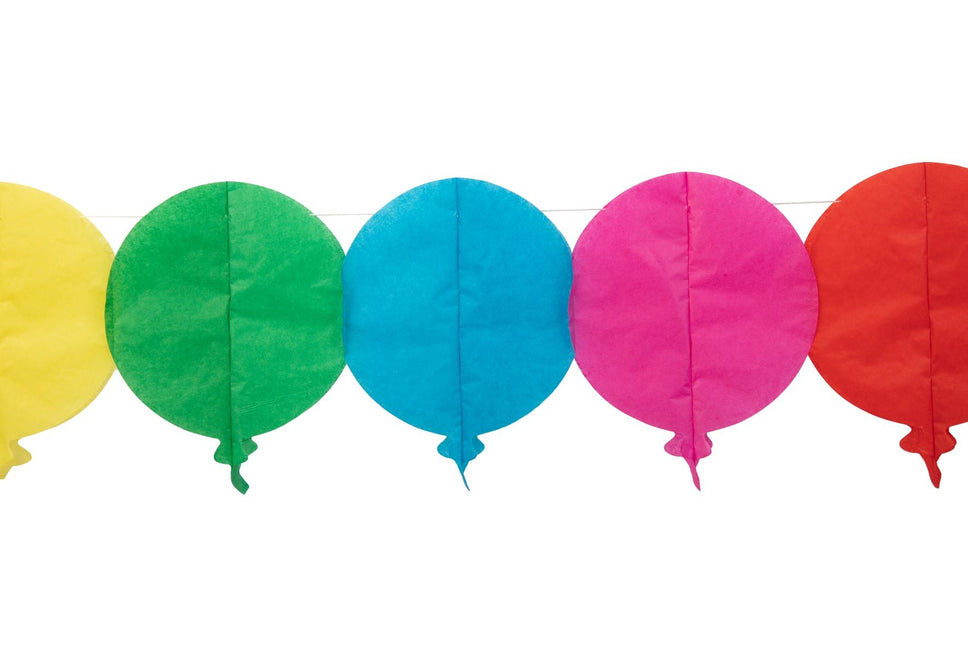 Kolorowe balony girlandowe 6 m