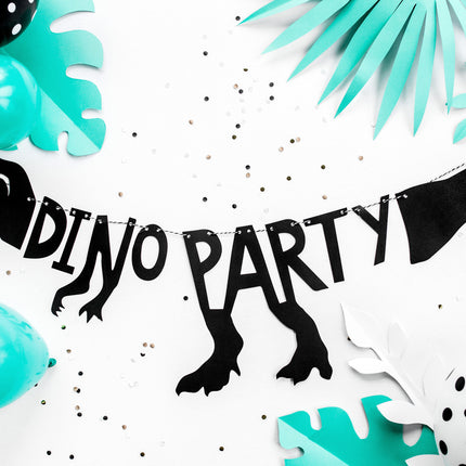 Girlanda z literkami Dino Party 90 cm