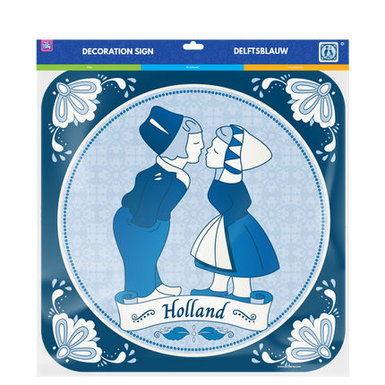 Tabliczka na drzwi Delft Blue 50 cm