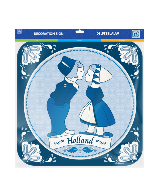 Tabliczka na drzwi Delft Blue 50 cm