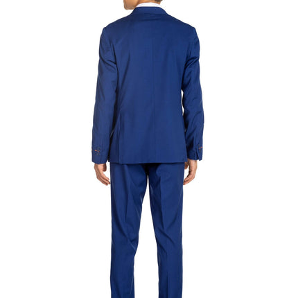 Ciemnoniebieski codzienny garnitur chłopięcy dla nastolatków <tc>OppoSuits</tc>