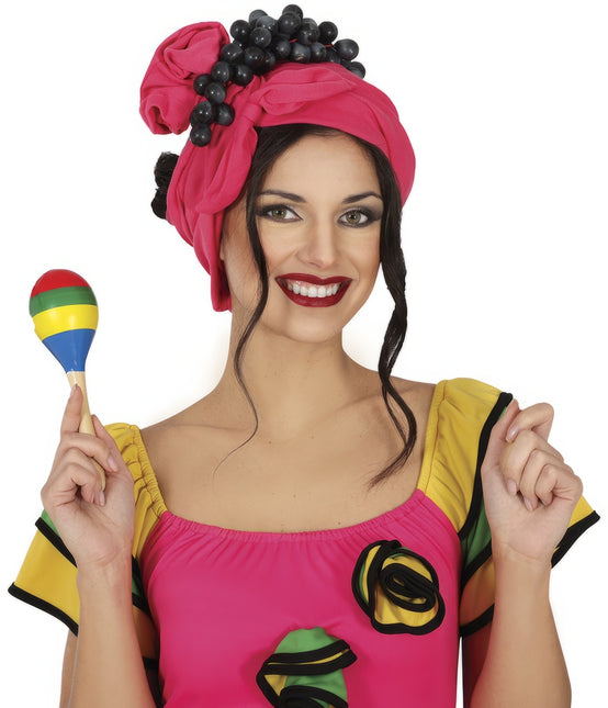 Samba Ball Coloured Wood 20cm