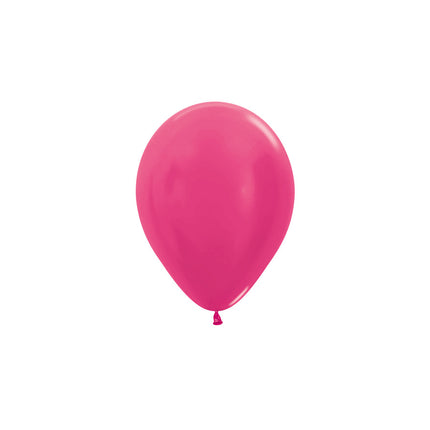 Balony Metallic Fuchsia 12cm 50szt