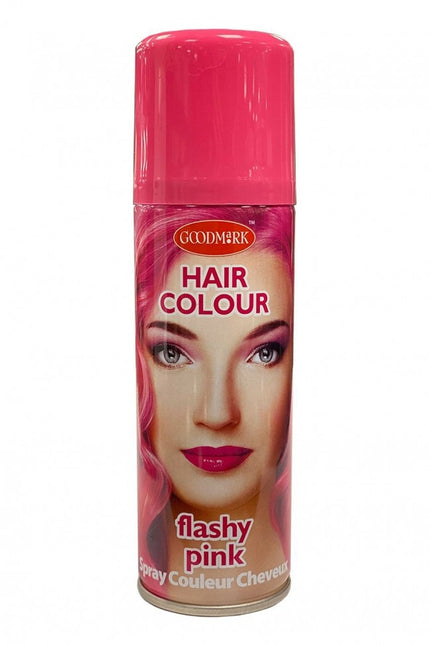 Lakier do włosów różowy 125 ml