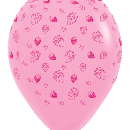 Balony Strawberry Mix 30cm 25szt