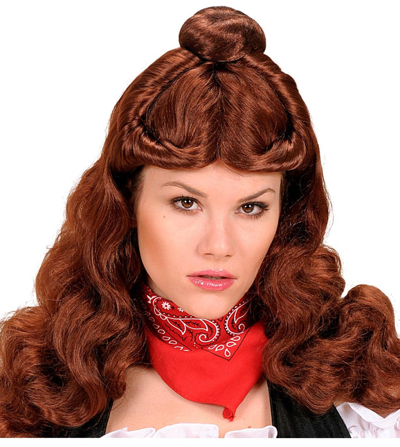 Czerwony szalik bandana