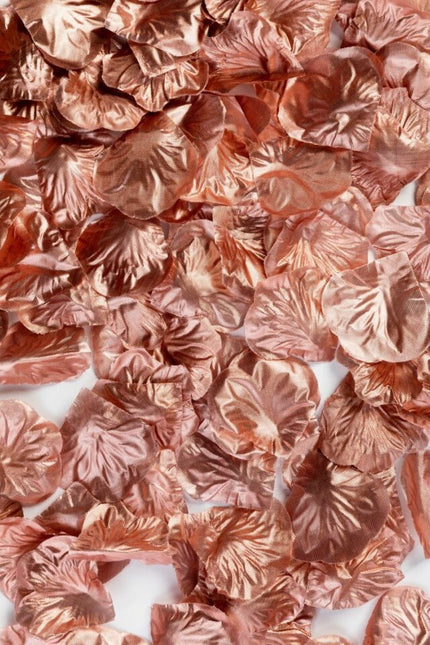 Płatki róż Rose Gold Metalic 500szt