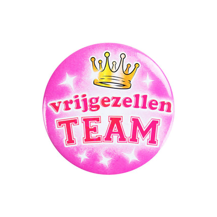 Przycisk Bachelorette Team Woman 5,5 cm