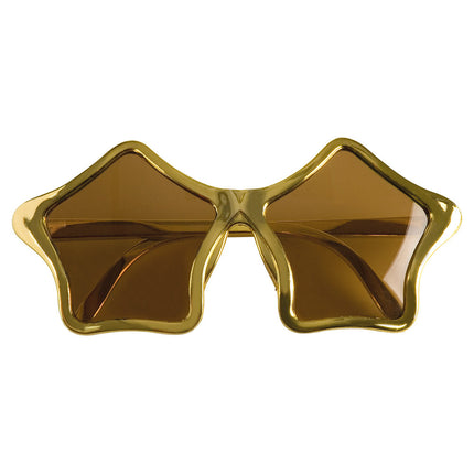 Złote okulary Star 2szt