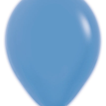 Balony Neon Niebieski 30cm 50szt