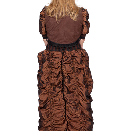 Seksowna sukienka w stylu steampunk