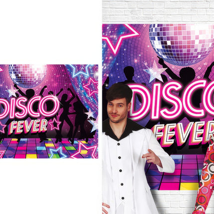 Dekoracja ścienna Disco 70S 2,2 m