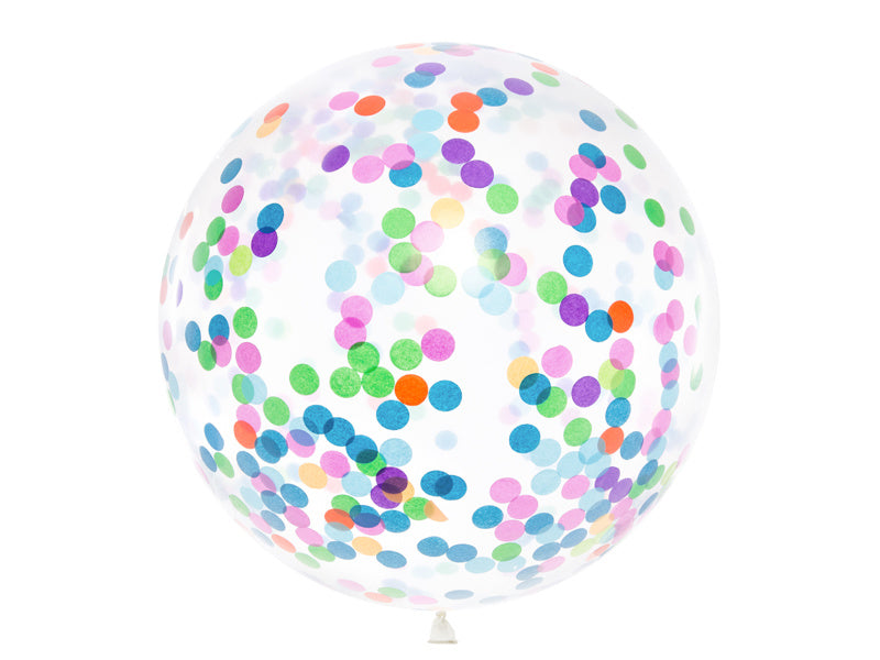 Balon z konfetti 1m