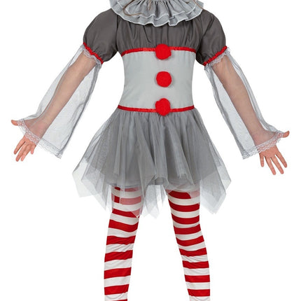 Kostium mrocznego klauna na Halloween dla dziecka
