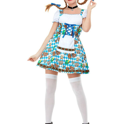 Dirndl Dress Oktoberfest Pretzels