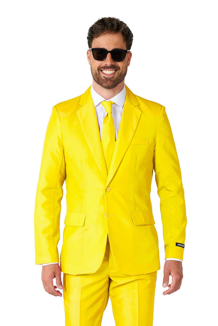 Żółty garnitur męski <tc>Suitmeister</tc>