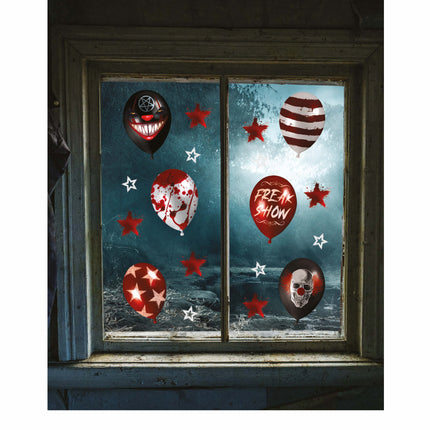 Balony do dekoracji okien na Halloween