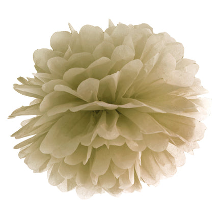 Pompon złoty 25 cm