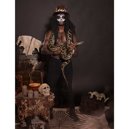 Opaska do włosów na Halloween Kości