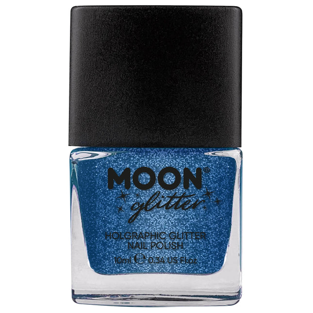 Holograficzny lakier do paznokci Moon Glitter Blue 14ml