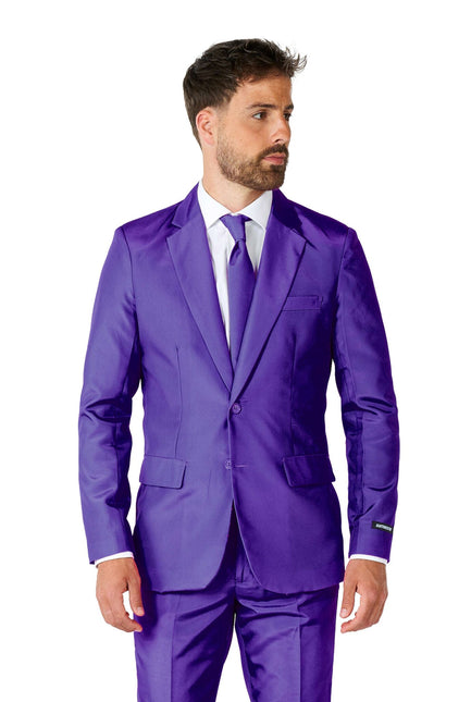 Fioletowy garnitur męski <tc>Suitmeister</tc>