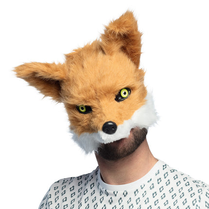 Mask Fox Half Plush