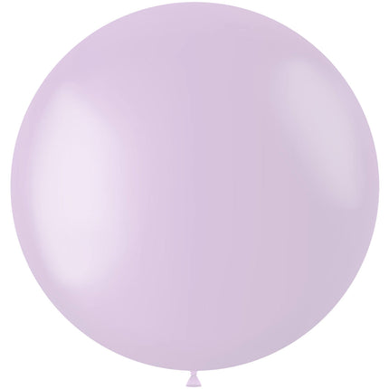 Balon w pudrze liliowy 80 cm