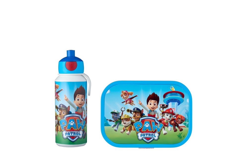 Zestaw obiadowy Campus Butelka na napój + pudełko na lunch Paw Patrol