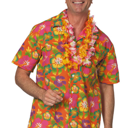Bluzka Hawaii pomarańczowa