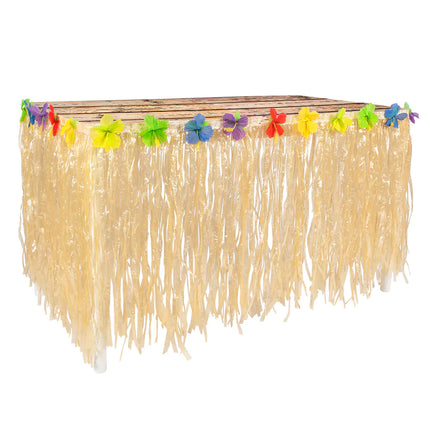 Hawaii Table Skirt Natural 3m