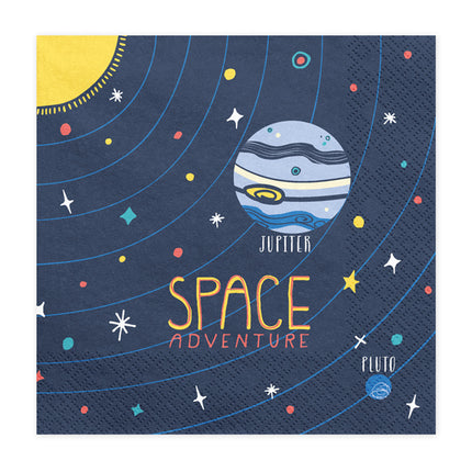 Serwetki Space 33cm 20szt
